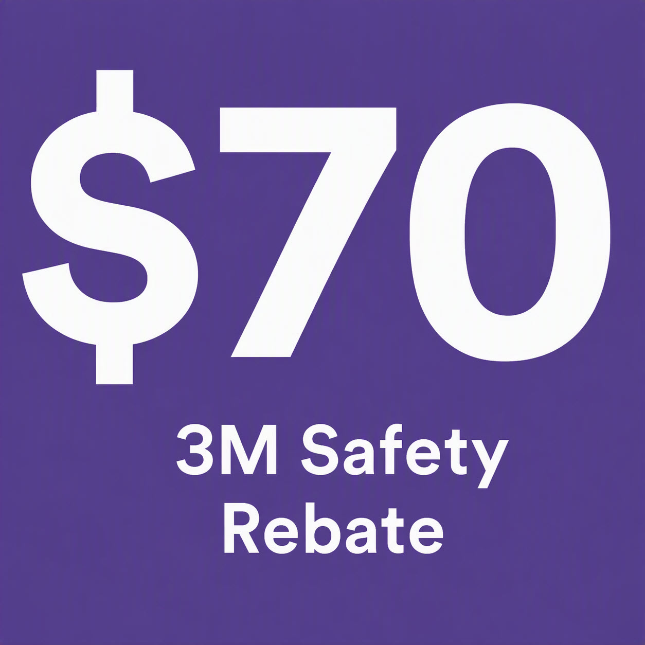 3M&trade; Speedglas&trade; Safety Rebate Promo